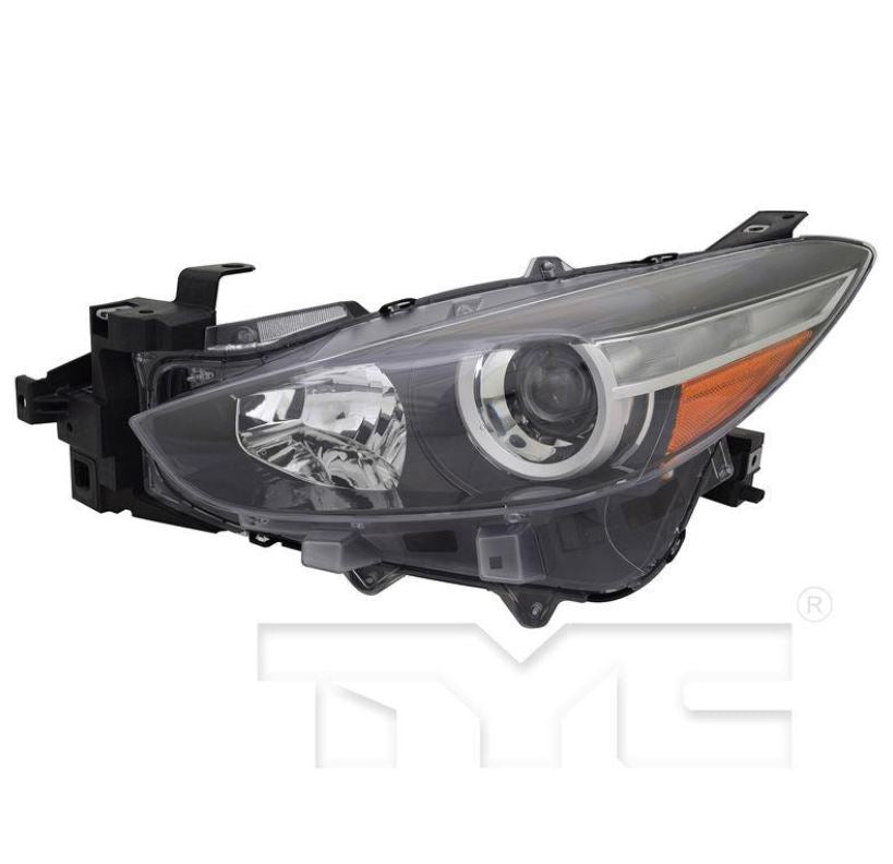 Phares halogènes gauches neufs pour Mazda 3 (2017-2018) MA2518175, BABF510L0D, BACS510L0D
