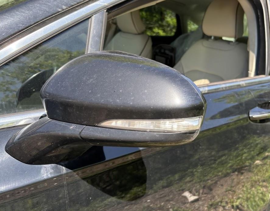 Used OEM LH Driver side Door Mirror Power w/o blind spot fits 2015-2017 Ford Fusion FS7Z17683DA
