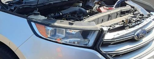 Used OEM RH Passenger Side Halogen Headlight fits 2015-2018 Ford Edge FT4Z13008A FT4B13W029AB FT4B13W029AC FT4B13W029AD