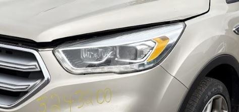 Used OEM LH Driver side HID LED Headlight fits 2017-2019 Ford Escape GJ5Z13008R, GJ5413035AC, GJ5413035AD, GJ5413035AE, GJ5413035AF