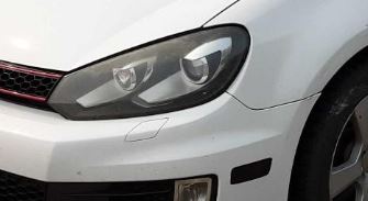 Used OEM LH Driver side Halogen Headlight fits 2010-2014 Volkswagen Golf/Golf GTI Hatchback 5K0941005C