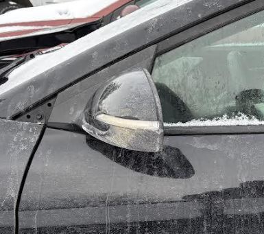 Rétroviseur extérieur gauche d'origine d'occasion, sans mémoire, avec surveillance d'angle mort et clignotant, compatible avec Hyundai Elantra 2017-2018 (références : 87610F3030 et 87610F2290).