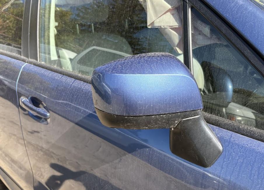 Rétroviseur extérieur droit d'origine d'occasion, sans clignotant, chauffant, compatible avec Subaru Forester 2014-2016