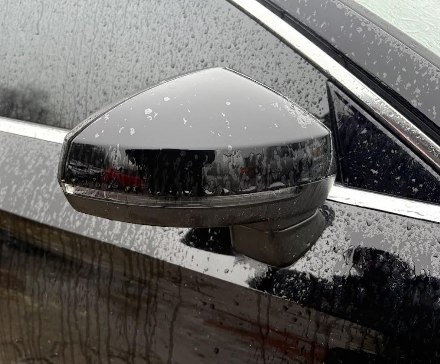 Used OEM RH Passenger Door Manual Folding Mirror fits 2015-2019 Audi A3, 2017-2019 Audi S3 8V5857410J9B9 8V0857536C 8V0949102A 8V0857528DGRU