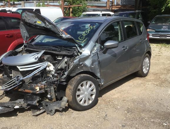 Rétroviseur extérieur OEM d'occasion pour Nissan Versa 2015-2017 (références : 963029MB3A et 963749KK0H)