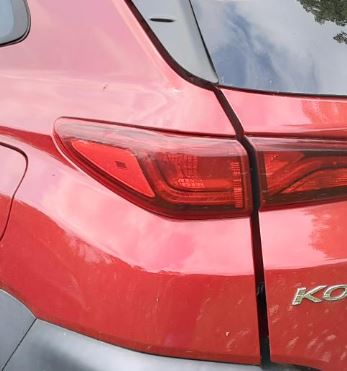 Used OEM LH Driver Side Taillight fits 2018-2021 Hyundai Kona 92401J9010