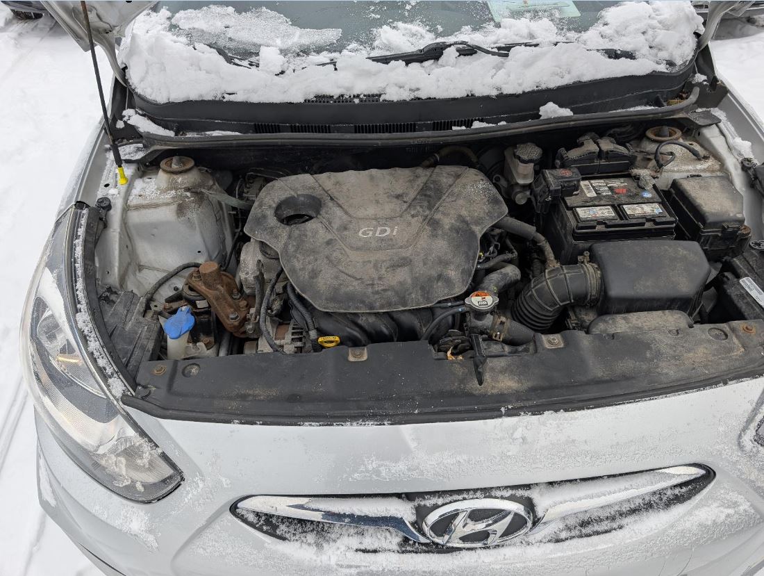 Démarreur d'origine d'occasion compatible avec Hyundai Accent 2012-2017, Kia Rio 2013-2014 et Hyundai Veloster 2013-2017 (référence 361002B102).