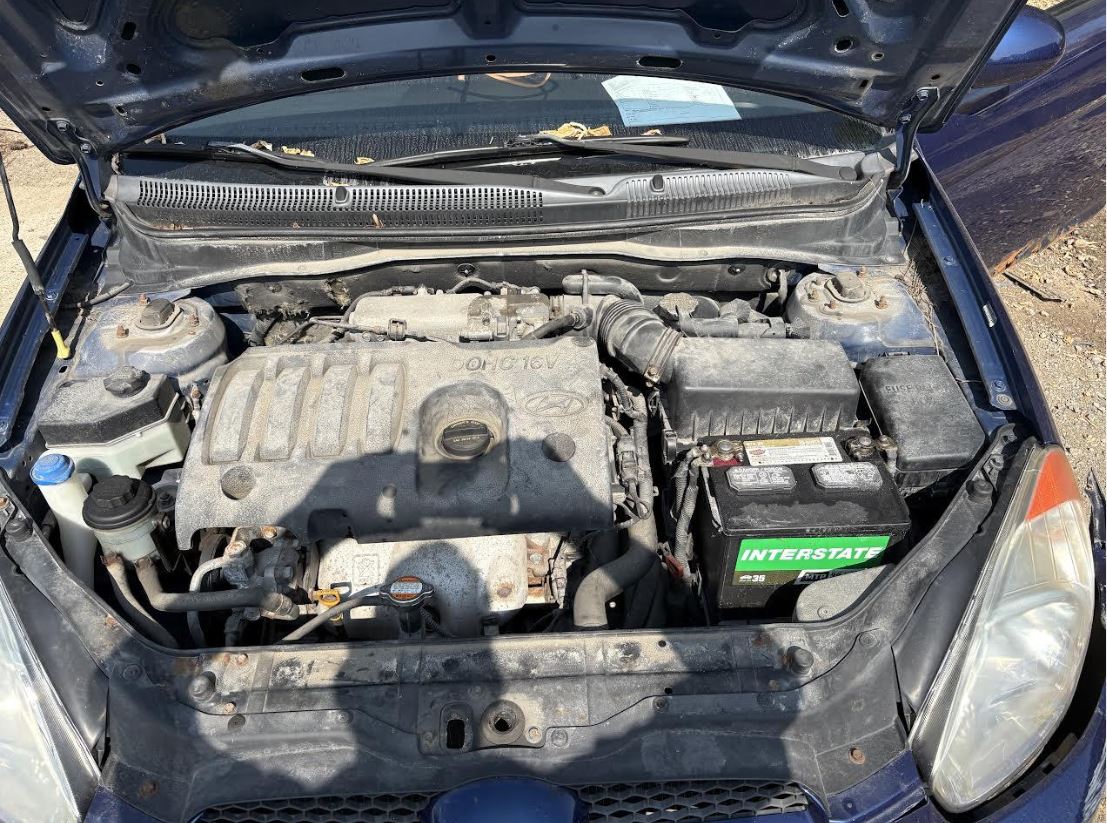 Démarreur d'origine d'occasion compatible avec Hyundai Accent (2001-2009) et Kia Rio (2006) - Références : 3610022855, 3610022855RU, 3610022850