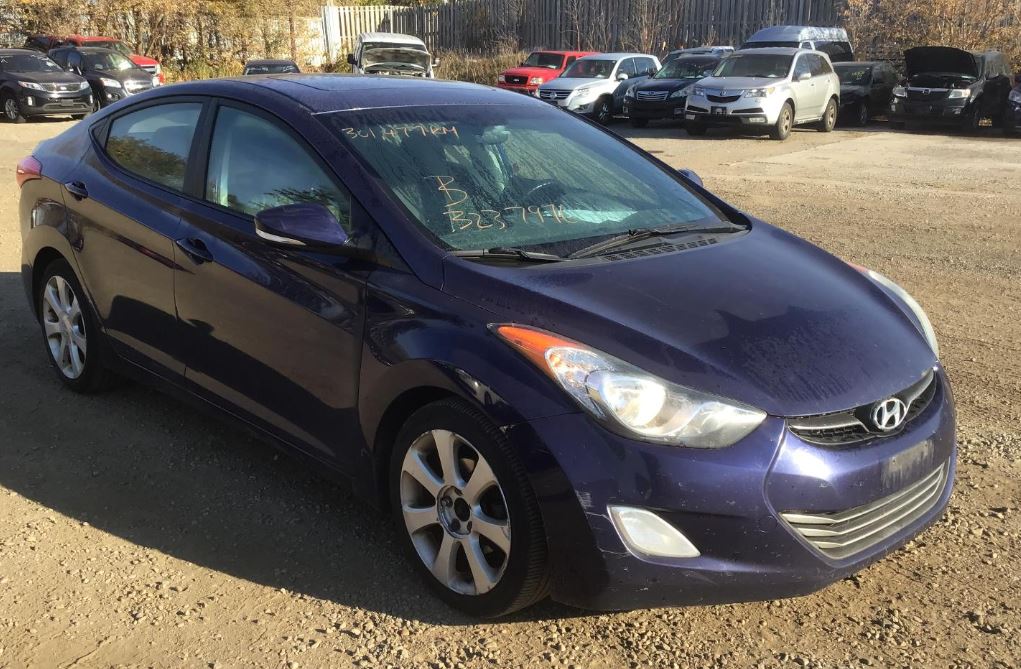 Compresseur de climatisation d'origine d'occasion pour Hyundai Elantra 977013X601 (2011-2013)