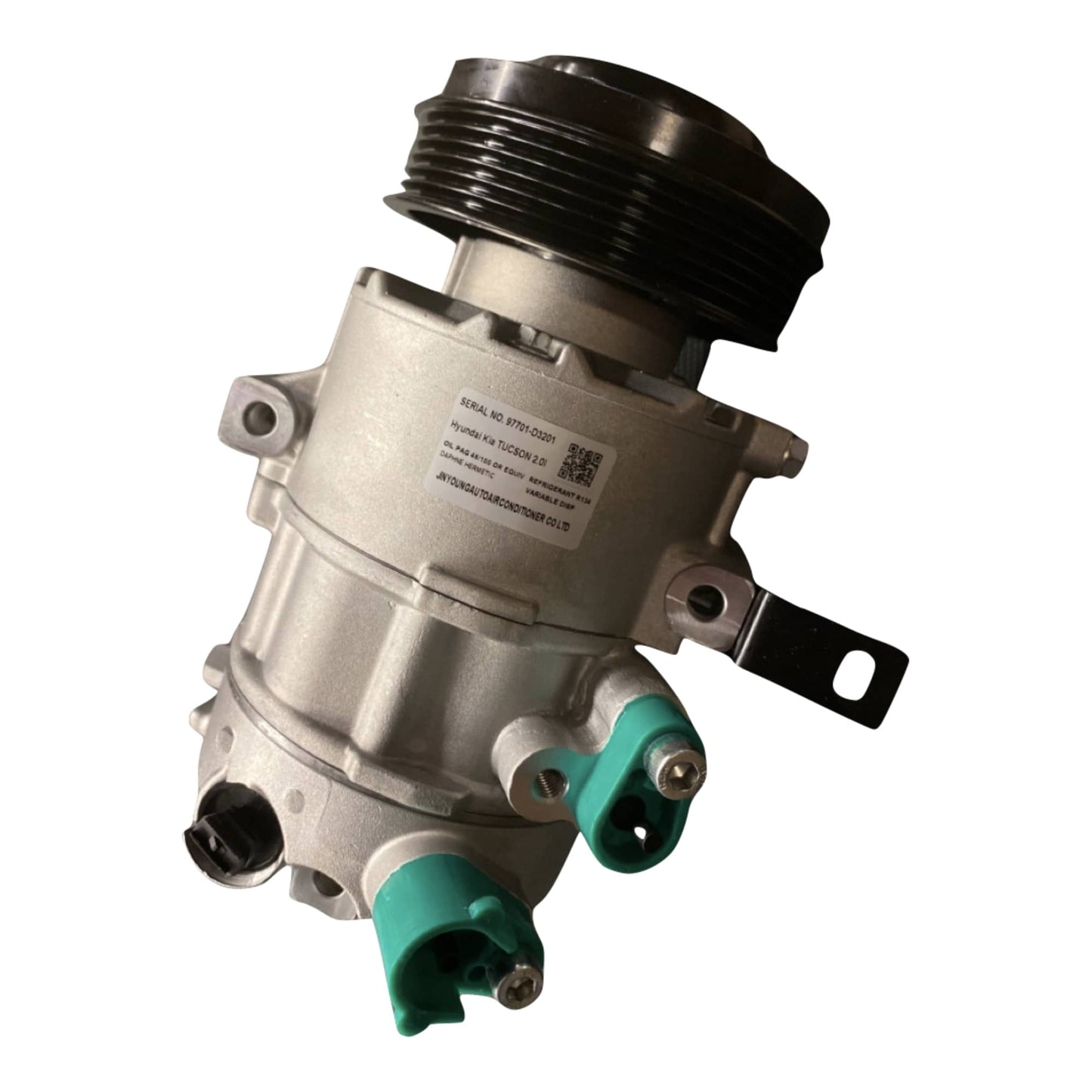 Ensemble compresseur de climatisation neuf pour Hyundai Tucson 2.0l 2017-2018, compatible avec la référence 97701-D3201