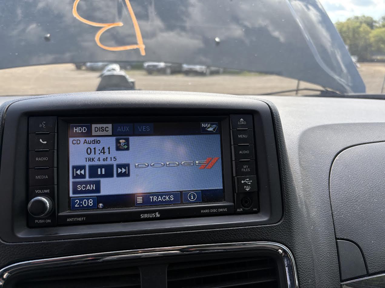 Équipement audio/vidéo d'origine d'occasion avec navigation, compatible avec les Town & Country 2012-2016 et Caravan 2012-2020.