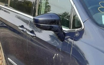 Used OEM RH Passenger Side Door Heated Mirror w/blindspot, w/o camera signal fits 2017-2019 Chrysler Pacifica 5RM14GW7AC