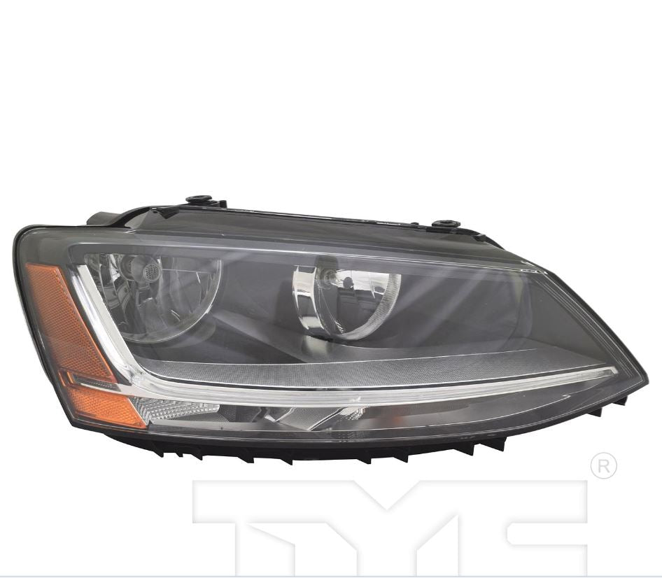 Phares halogènes neufs côté droit pour Volkswagen Jetta 5C7941006J 2017-2018
