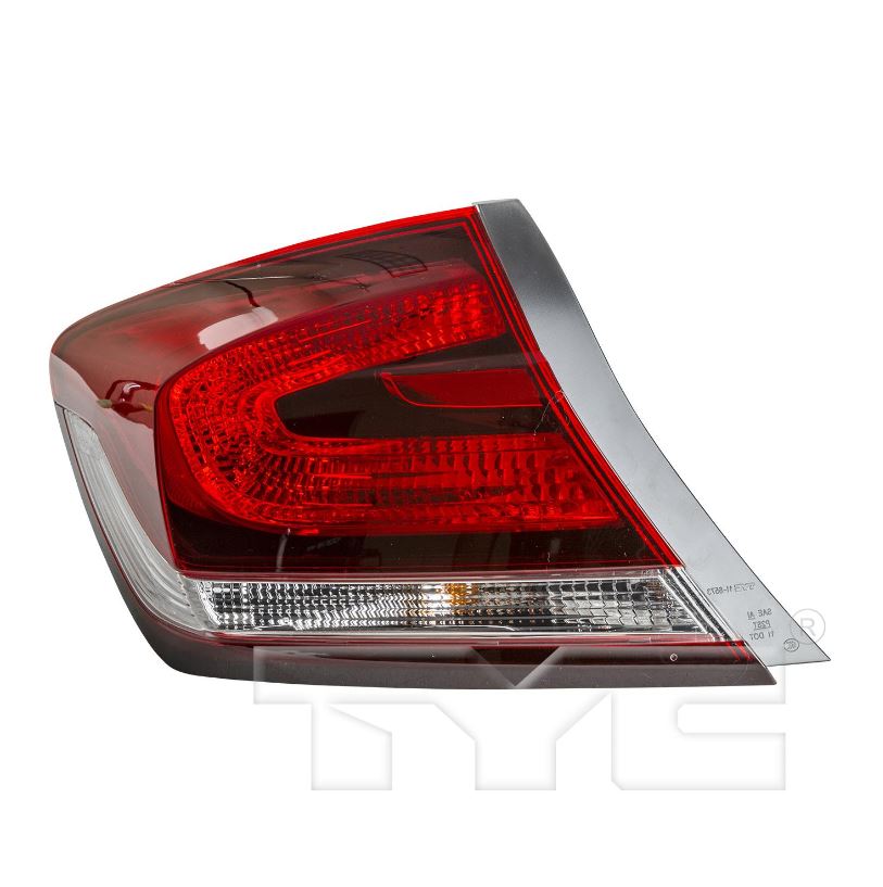 Feu arrière côté conducteur neuf pour Honda Civic 2013-2015 33550TR0A51 HO2804102