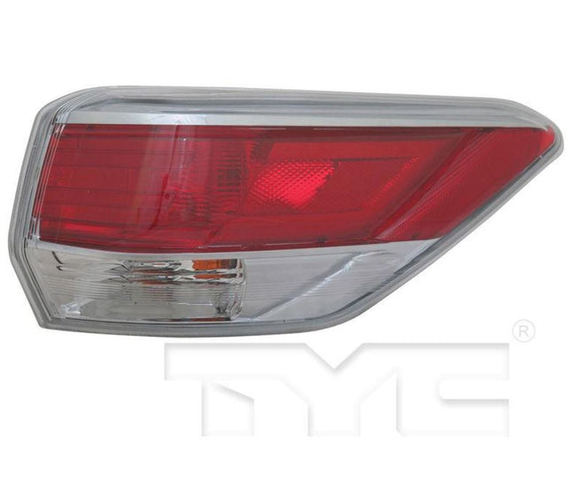 Feu arrière droit neuf compatible avec Toyota Highlander 2014-2016 815500E100