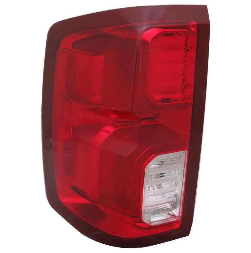 Feu arrière gauche neuf avec DEL pour Chevrolet Silverado 1500 Pickup 2016-2018 (GM23416377)