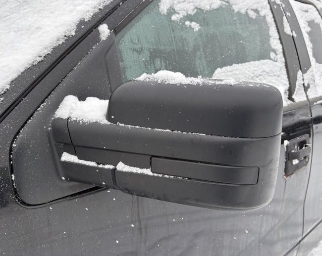 Rétroviseur extérieur gauche d'origine (OEM) d'occasion, sans dégivrage, compatible avec Ford F150 Pickup/Raptor 2011-2014 (BL3Z17683BA).