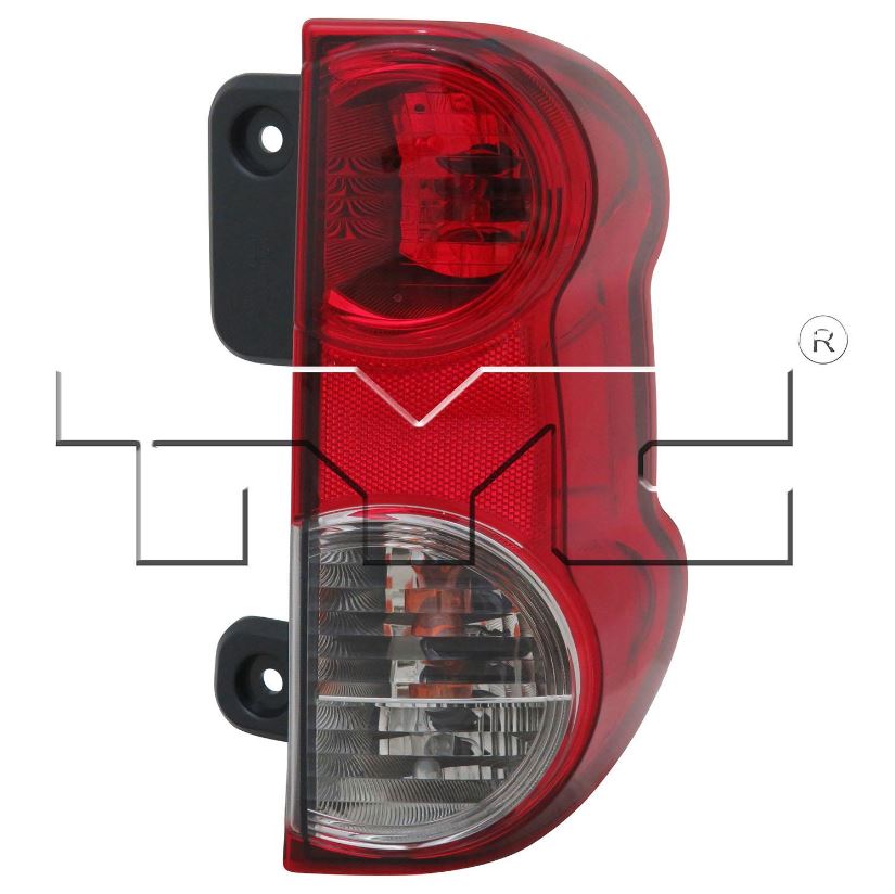 Feu arrière droit côté passager neuf pour Nissan NV200 2013-2021 265503LM0A