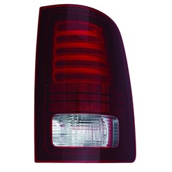 Feu arrière à LED noir pour passager droit, compatible avec les modèles RAM 1500, 2500 et 3500 de 2013 à 2022. 68093080AC, CH2801202, certifié CAPA.