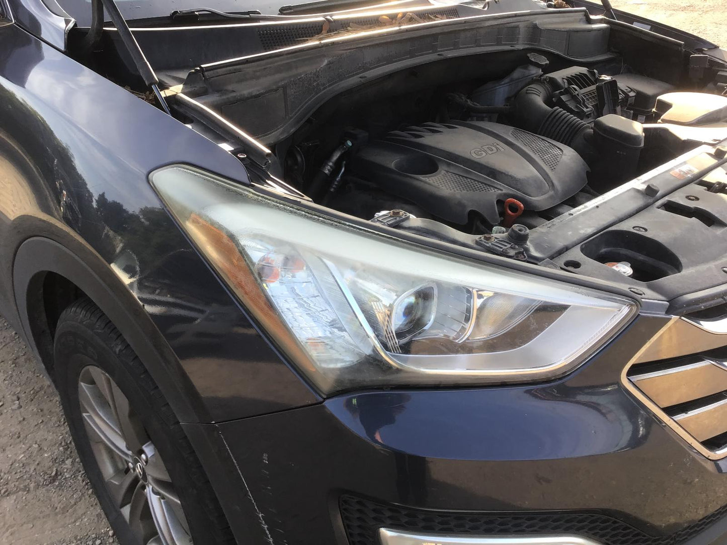 Phare halogène droit d'occasion OEM Santa Fe 921024Z010 (2013-2016)