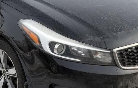 Used OEM Passenger Side Halogen w/o LED Headlight fits 2017-2018 Kia Forte 92102B0701