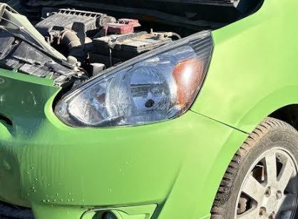 Phare halogène gauche d'origine d'occasion, compatible avec Mitsubishi Mirage 2014-2020 (référence 8301C693).