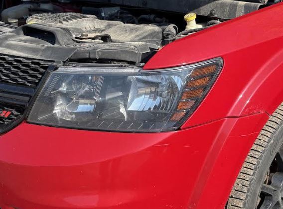 Phare halogène d'origine d'occasion, côté conducteur, compatible avec Dodge Journey 2014-2020 (réf. 68200085AB).