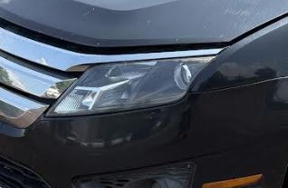 Phare halogène gauche d'origine d'occasion, côté passager, compatible avec Ford Fusion 2010-2012
