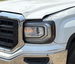 Phare avant gauche HID d'origine d'occasion, compatible avec les pick-ups Sierra 1500 (2016-2019), référence 84228369