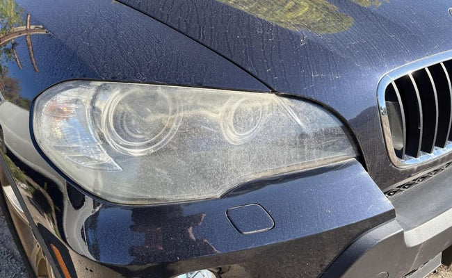 Phare avant droit (côté passager) d'origine d'occasion, compatible avec BMW X5 (2007-2011), références : 63117289002, 63117223750, 63127192572