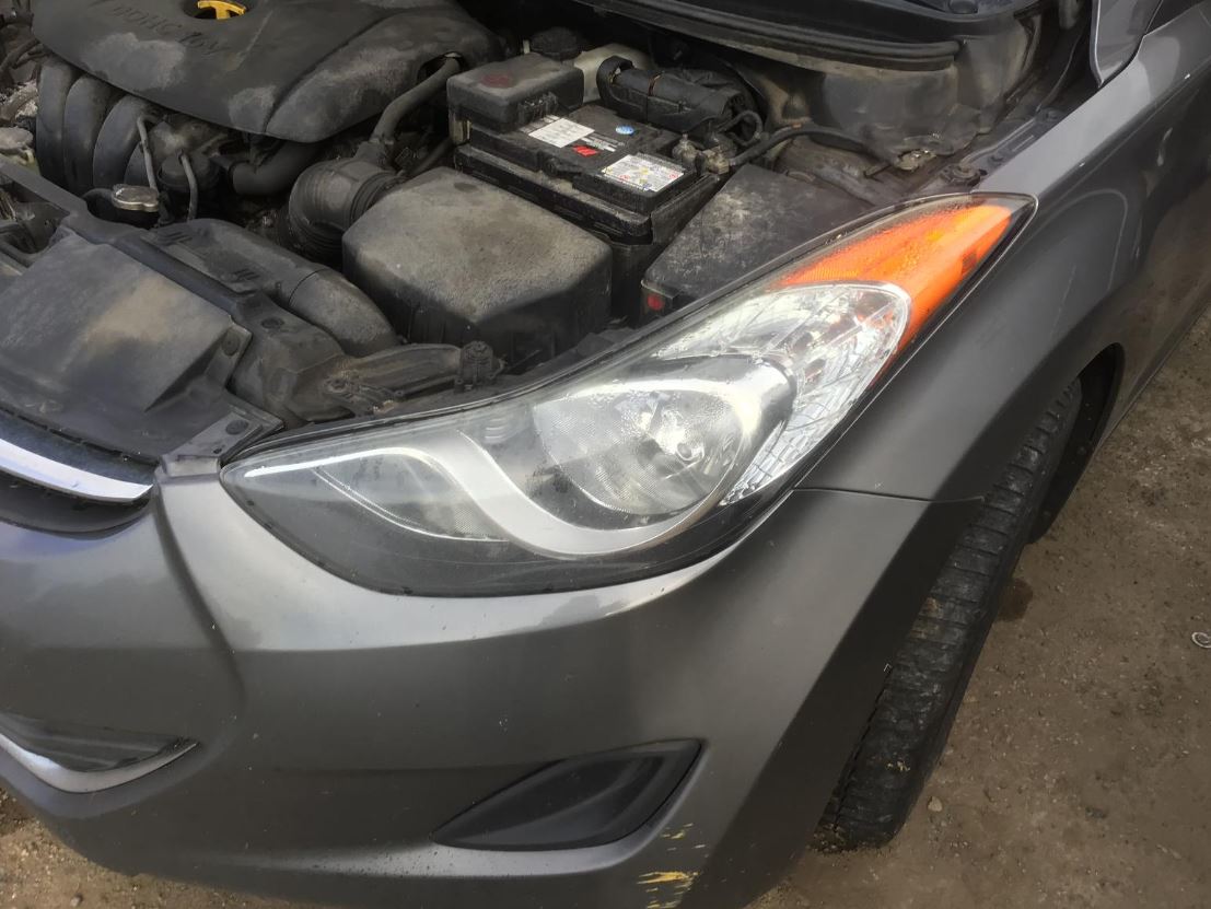 Phare avant côté conducteur d'occasion OEM pour Hyundai Elantra 2011-2013 (référence 921013Y000)