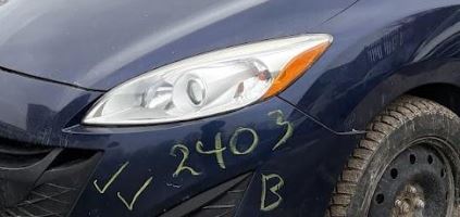 Used OEM LH Driver side Halogen Headlight fits 2012-2017 Mazda 5 CG36510L0E