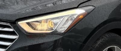Used OEM LH Driver Side Halogen Headlight fits 2013-2016 Hyundai Santa Fe 92101B8020