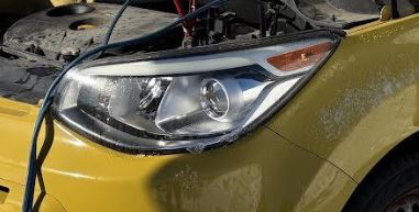 Phare halogène LED d'origine d'occasion (côté conducteur) compatible avec Kia Soul 2014-2016, référence 92101B2050