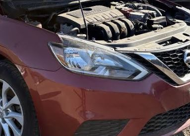 Phare halogène droit d'origine d'occasion compatible avec Nissan Sentra 2016-2019, référence 260103YU0A