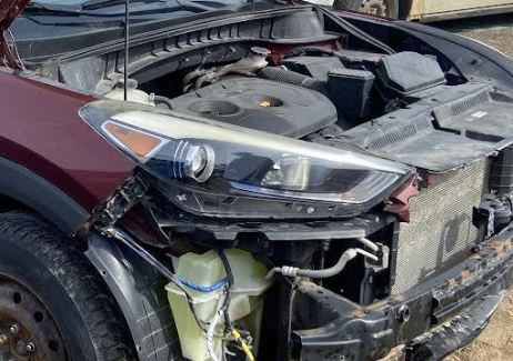 Phare halogène d'origine (côté passager droit) avec LED d'occasion, compatible avec Hyundai Tucson 2016-2018, référence 92102D3150