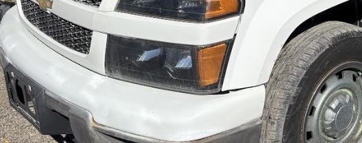 Phare avant gauche d'origine (OEM) d'occasion, compatible avec les modèles Canyon/Colorado 2004-2012 (référence 20766569).