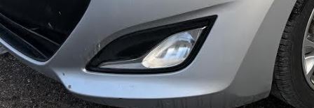 Phare avant gauche d'origine d'occasion, compatible avec Hyundai Elantra Hatchback 2013-2017, référence 92201A5010