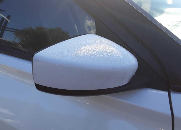 Used OEM RH Passenger side Door Mirror Power  w/o turn signal, w/blind spot alert fits 2018-2024 Nissan Kicks 963735RB0H 963015RL1C