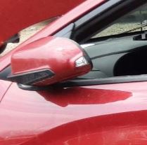 Used OEM LH Driver Heated Door Mirror w/ turn signal, w/ blind spot alert fits 2018-2021 Hyundai Kona, 2019-2021 Kona Electric 87610J9130MZH 87610J9130