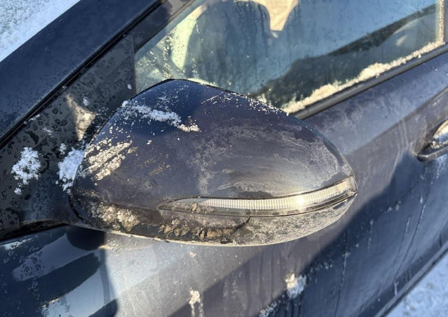 Rétroviseur extérieur gauche d'origine d'occasion, compatible avec Hyundai Elantra 2019-2020 (références : 87610F3530 et 87610F2660).