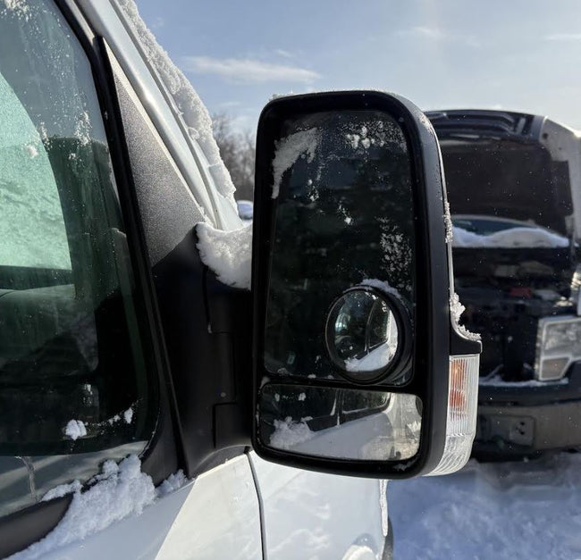 Used OEM RH Passenger Door Mirror w/o extended width fits 2010-2018 Mercedes Sprinter 2500/3500 0008106119