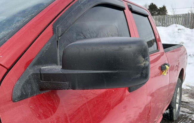 Used OEM LH Driver Door Mirror fits 2013-2024 Dodge Pickup 1500, 2013-2018 Dodge 2500 Pickup 68462819AA 68147863AR