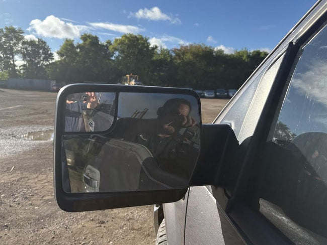 Rétroviseur extérieur gauche d'origine (OEM) d'occasion, chauffant mais non électrique, compatible avec les Ford F150 (2011-2014) - BL3Z17683CA