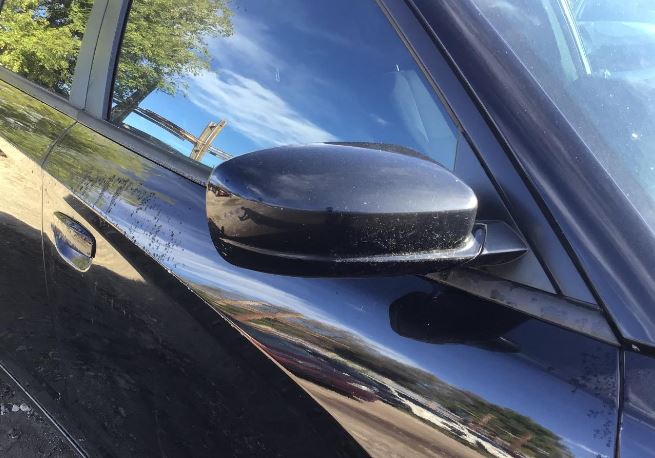 Rétroviseur extérieur d'occasion OEM R pour Dodge Charger 2015-2019 (1LD58GW7AH)