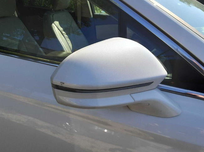 Used OEM RH Passenger Heated Door Mirror w/blind spot alert, camera, w/o black label package fits 2016-2018 Lincoln MKX FA1Z17682DCPTM