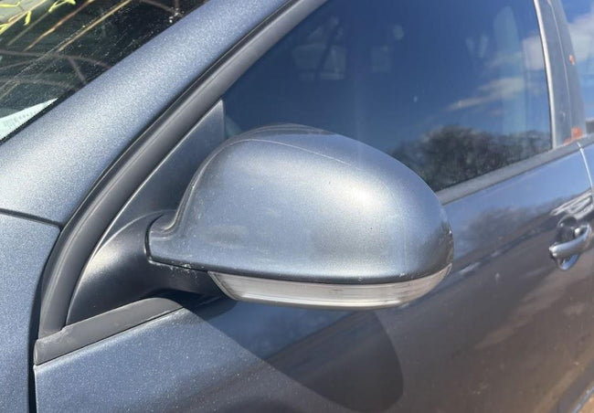 Used OEM LH Driver Door Mirror w/o memory fits Volkswagens 2009-2014 Jetta, 2010-2014 Golf 1K1857507DF9B9 1K0857537GRU