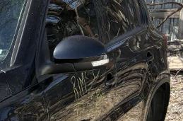 Rétroviseur extérieur gauche d'origine d'occasion, compatible avec VW Tiguan 2009-2018 (références : 5N1857507P9B9, 5N0857537GRU, 5N0857521A).