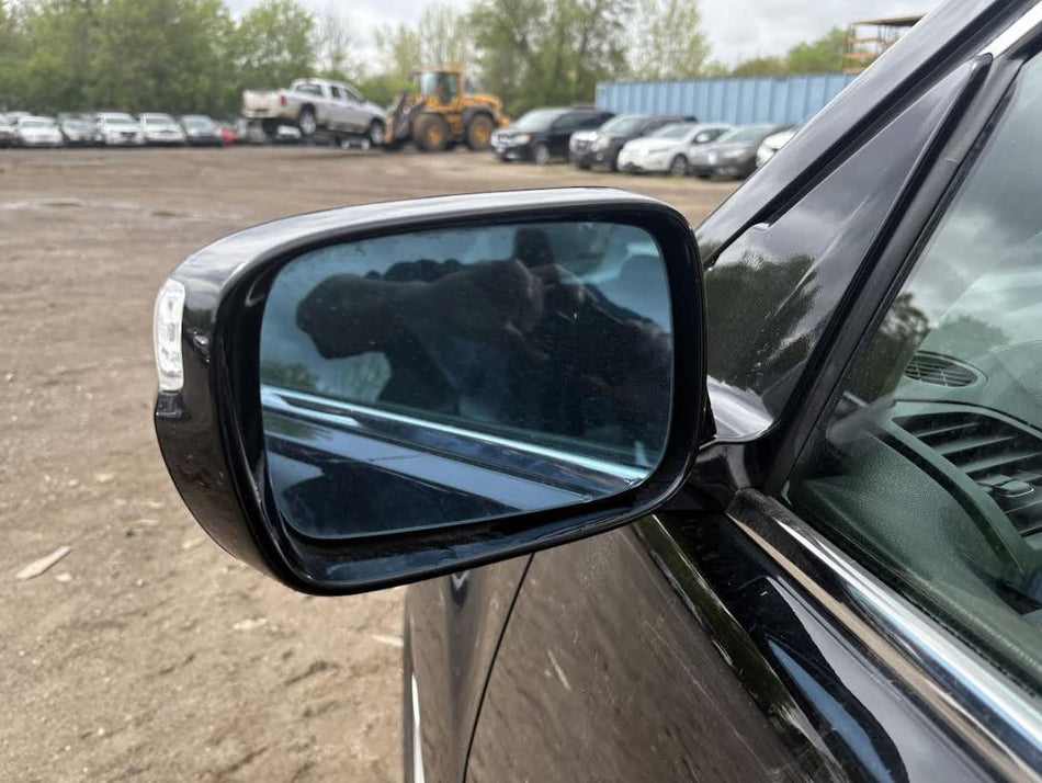 Rétroviseur extérieur gauche d'origine (OEM) d'occasion, compatible avec Acura MDX 2010-2013 (références : 76250STXA12ZC et 76250STXA11ZC).