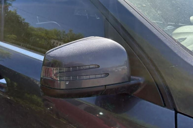 Used OEM RH Passenger side Door Mirror Power with blind spot alert fits Mercedes 2013-2016 GL350/550/63/450, 2012-2015 ML63/250/350/400/550